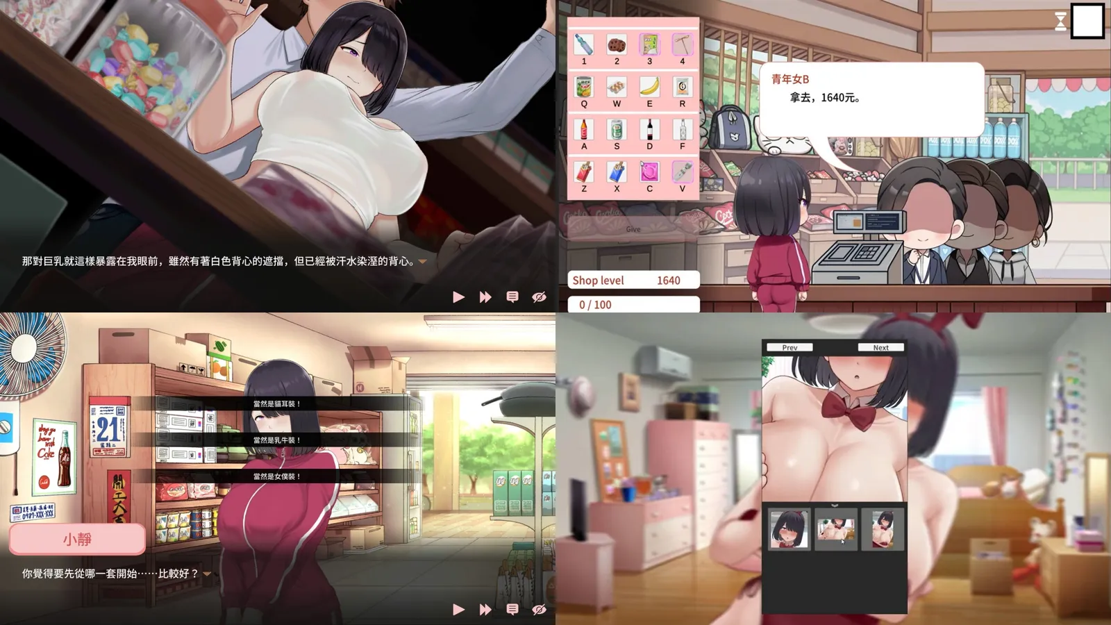 An Ordinary Girls Love Stream_Screenshot collage